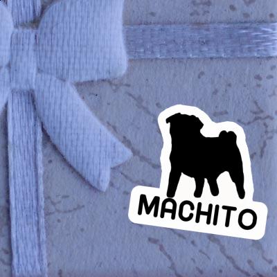 Mops Aufkleber Machito Gift package Image