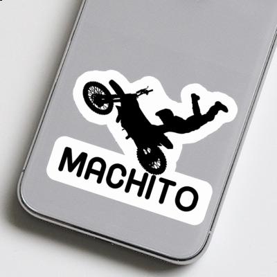 Aufkleber Motocross-Fahrer Machito Gift package Image