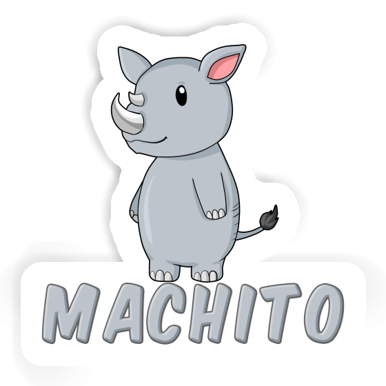 Rhino Sticker Machito Image