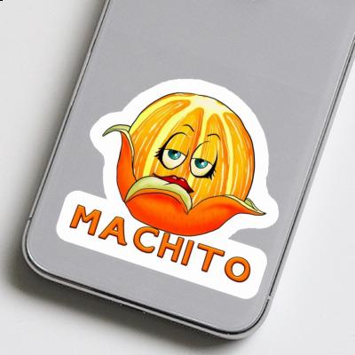 Orange Sticker Machito Gift package Image