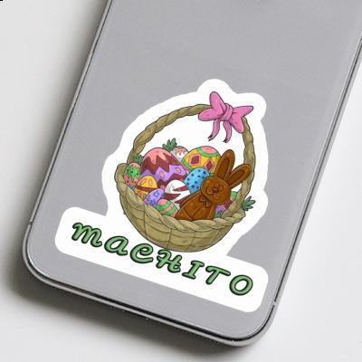 Sticker Easter basket Machito Gift package Image