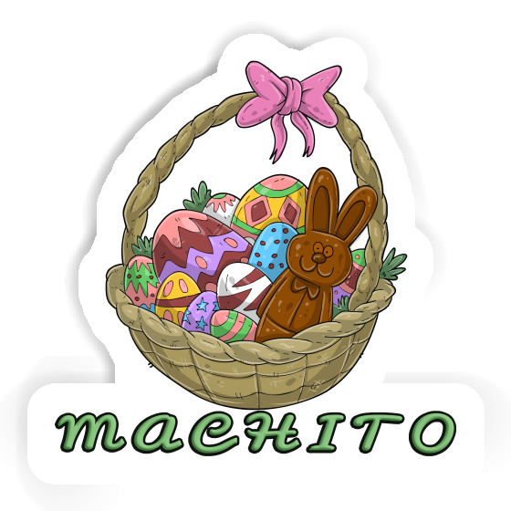 Sticker Easter basket Machito Image