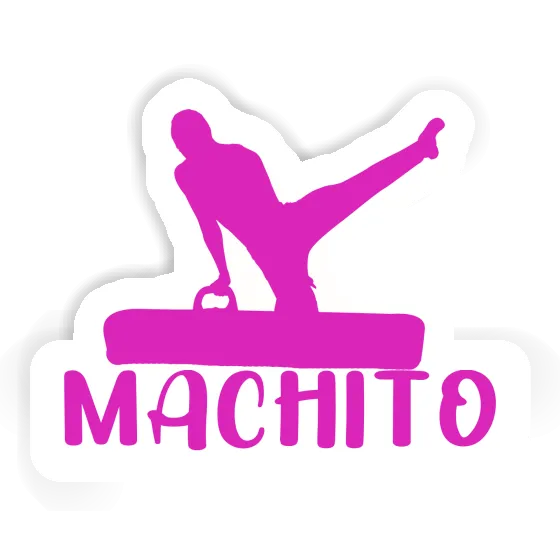 Machito Sticker Gymnast Laptop Image