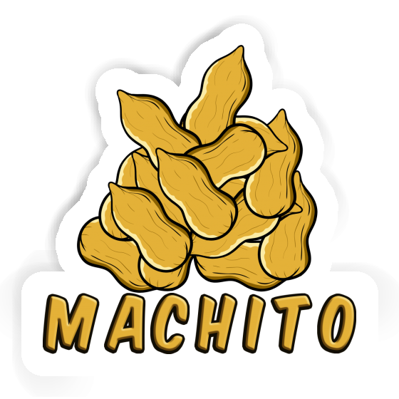 Sticker Peanut Machito Gift package Image