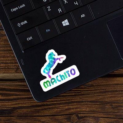 Sticker Machito Horse Notebook Image