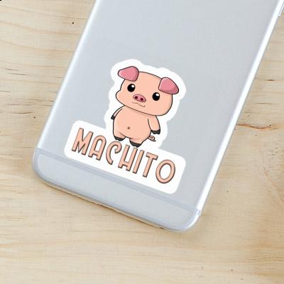 Machito Sticker Piggy Laptop Image