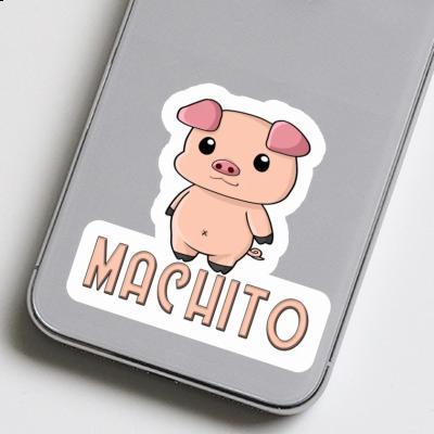 Machito Sticker Piggy Image