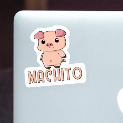 Machito Sticker Piggy Image