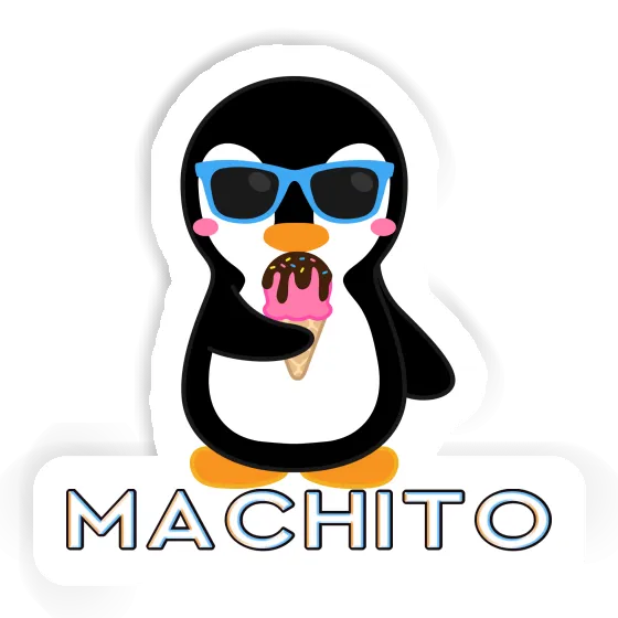 Sticker Penguin Machito Laptop Image