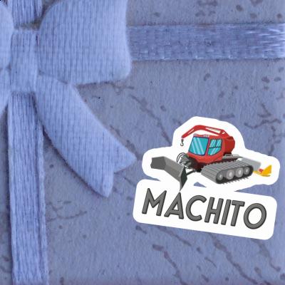 Machito Sticker Pistenraupe Laptop Image