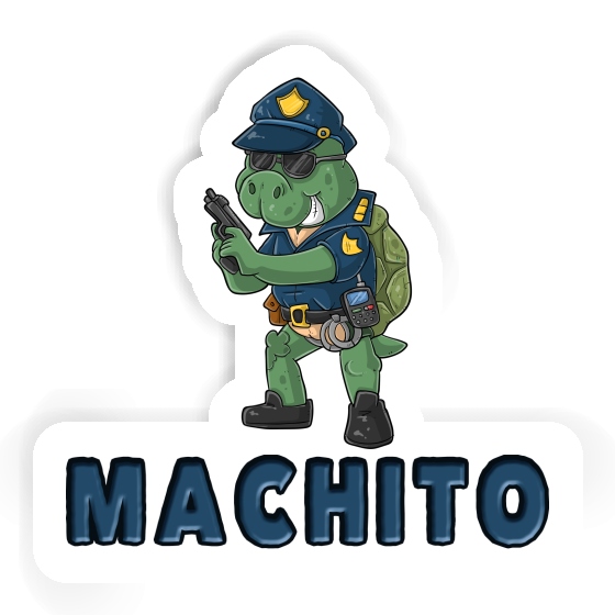 Officer Sticker Machito Laptop Image