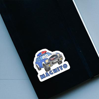 Machito Sticker Police Car Gift package Image