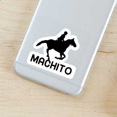 Horse Rider Sticker Machito Image