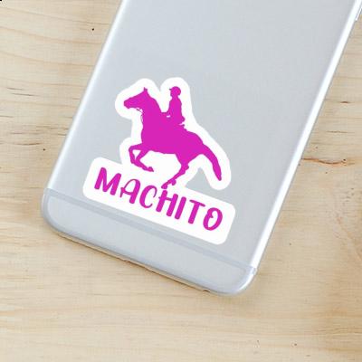 Sticker Machito Horse Rider Image