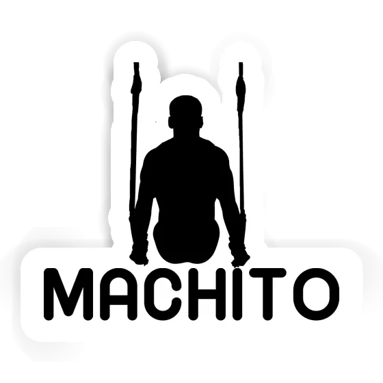 Ring gymnast Sticker Machito Laptop Image