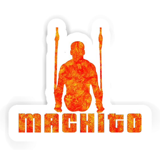 Machito Sticker Ring gymnast Notebook Image