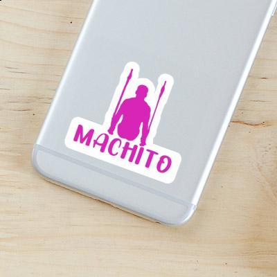 Machito Sticker Ring gymnast Notebook Image