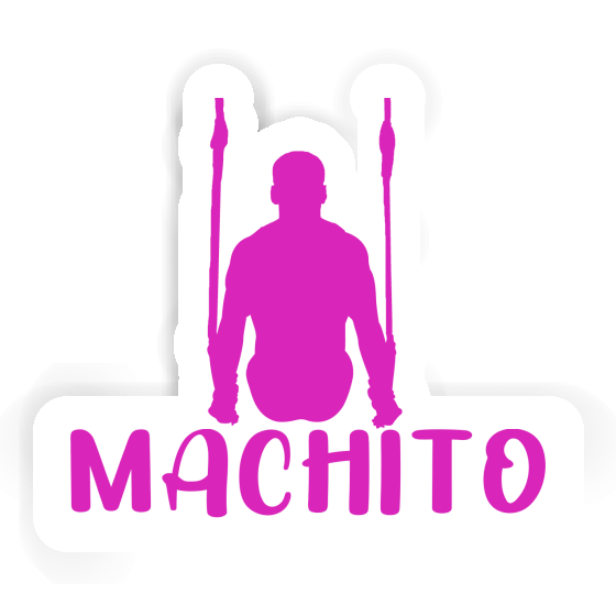 Machito Sticker Ring gymnast Laptop Image