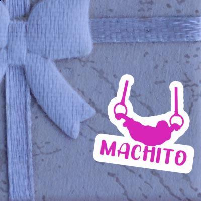 Ring gymnast Sticker Machito Image