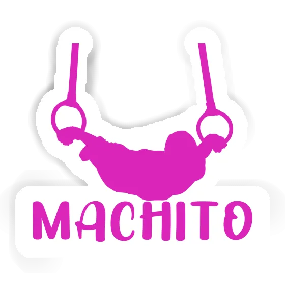 Ring gymnast Sticker Machito Laptop Image