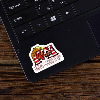 Sticker Road Construction Machito Laptop Image