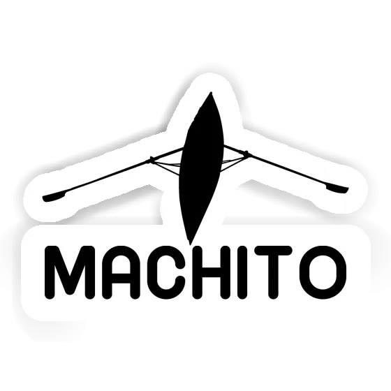 Sticker Rowboat Machito Gift package Image