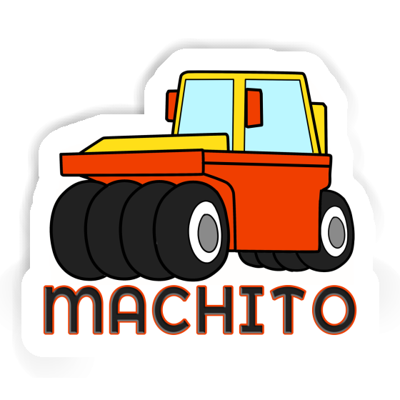 Sticker Wheel Roller Machito Laptop Image