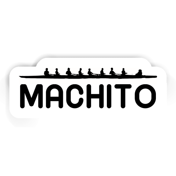 Sticker Rowboat Machito Image