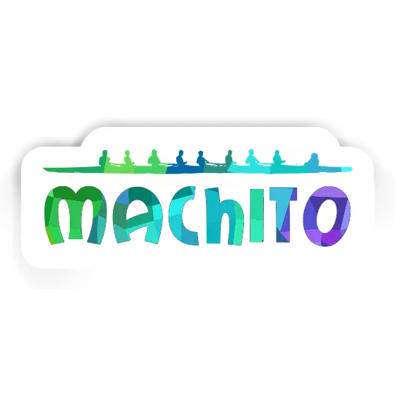 Machito Sticker Rowboat Notebook Image