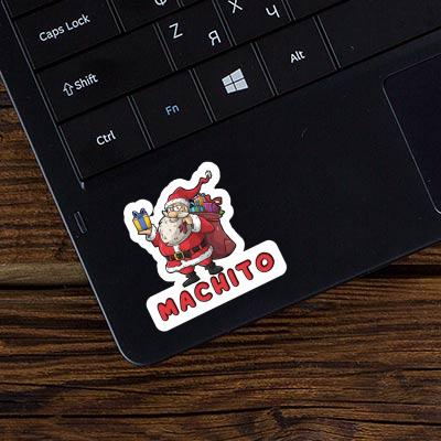 Machito Sticker Weihnachtsmann Laptop Image