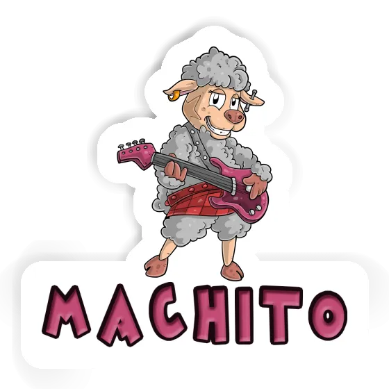 Sticker Rockergirl Machito Gift package Image