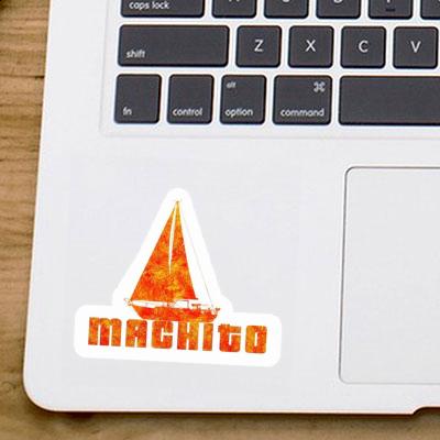 Sticker Machito Sailboat Gift package Image