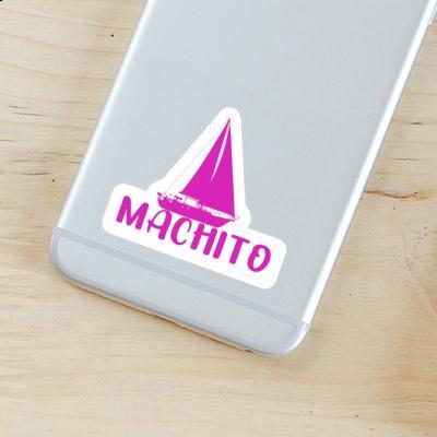 Sticker Machito Sailboat Notebook Image