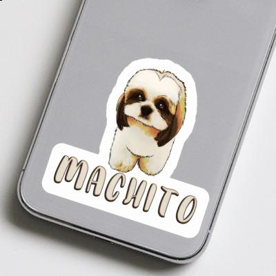 Sticker Machito Shih Tzu Laptop Image