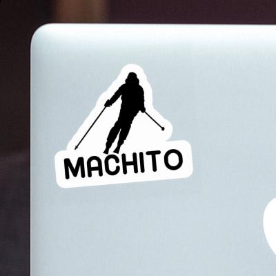 Machito Sticker Skier Notebook Image