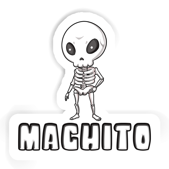 Machito Sticker Alien Gift package Image