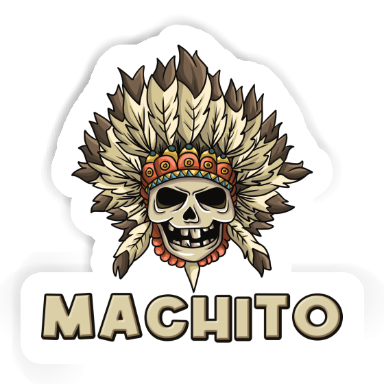 Machito Sticker Kids Skull Gift package Image