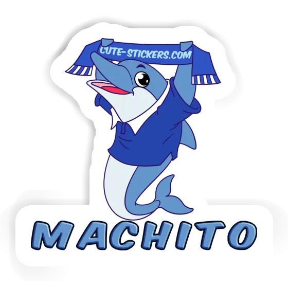 Sticker Machito Dolphin Gift package Image