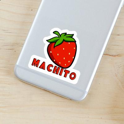 Machito Sticker Strawberry Image