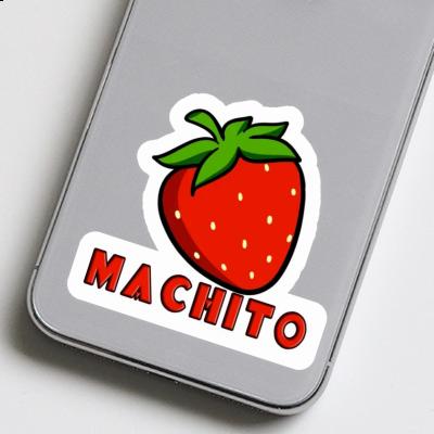 Machito Sticker Erdbeere Gift package Image