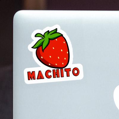 Machito Sticker Strawberry Laptop Image