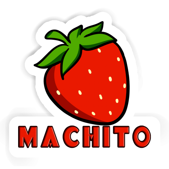 Machito Sticker Strawberry Gift package Image