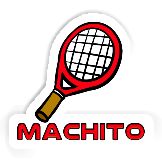 Autocollant Machito Raquette de tennis Gift package Image