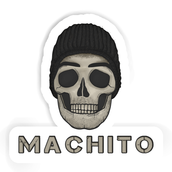 Sticker Skull Machito Notebook Image