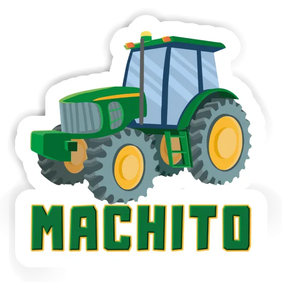 Machito Sticker Tractor Laptop Image