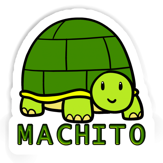 Sticker Machito Schildkröte Gift package Image