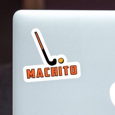 Floorball Stick Sticker Machito Laptop Image