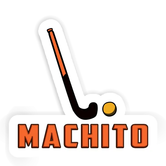 Floorball Stick Sticker Machito Image