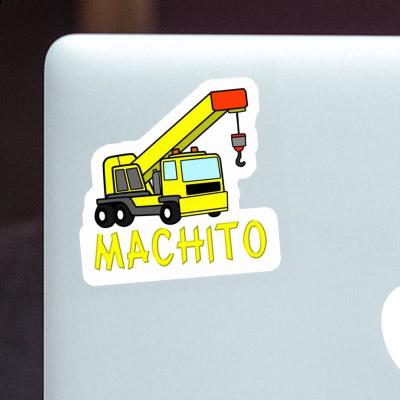 Sticker Machito Vehicle Crane Gift package Image