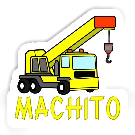 Sticker Machito Vehicle Crane Gift package Image